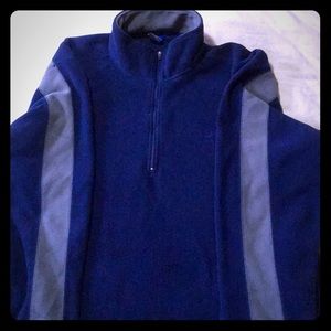 Men’s half zip fleece-L